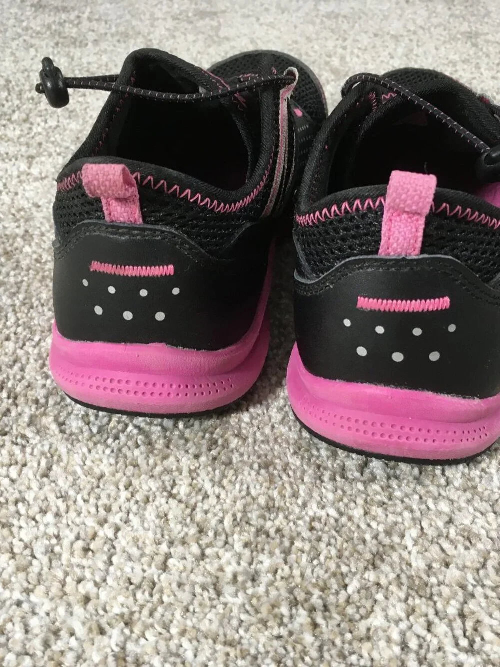 Teva 'Scamper' Water Shoes Kids Girls Size 5 EUR 37 Black Pink